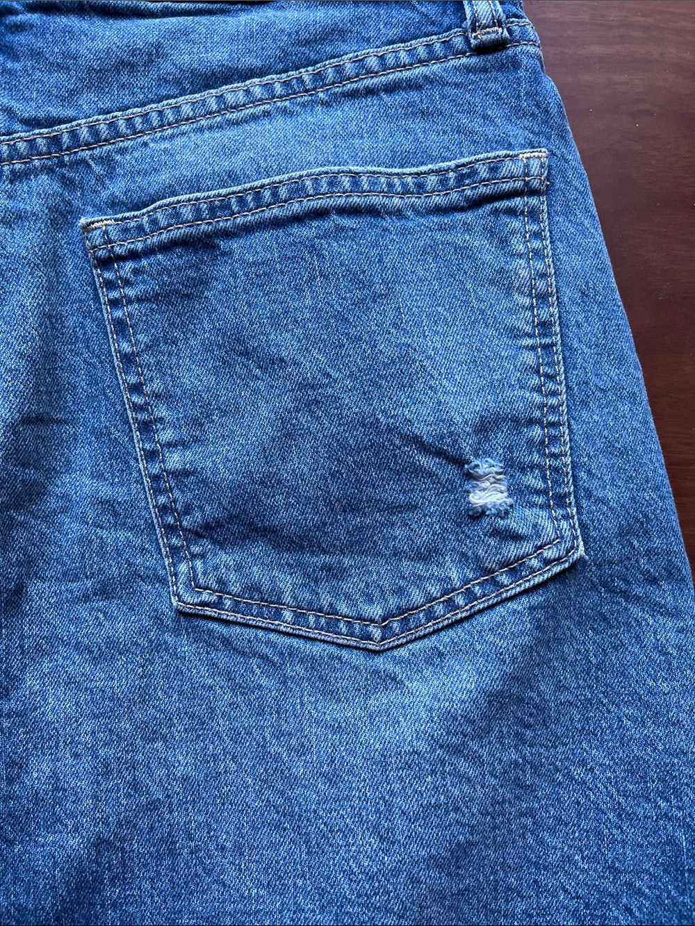 GAP Distressed Denim Mini Skirt - Picture 4 of 5